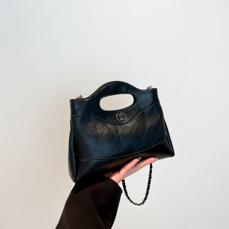 Women's Quilted Chain Shoulder Crossbody Bag 2025 New Street Style