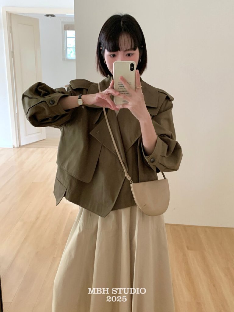 MBH Top Grain Vegetable Tanned Leather Minimalist Shell Half Moon Bag Casual Versatile Shoulder Crossbody Bag